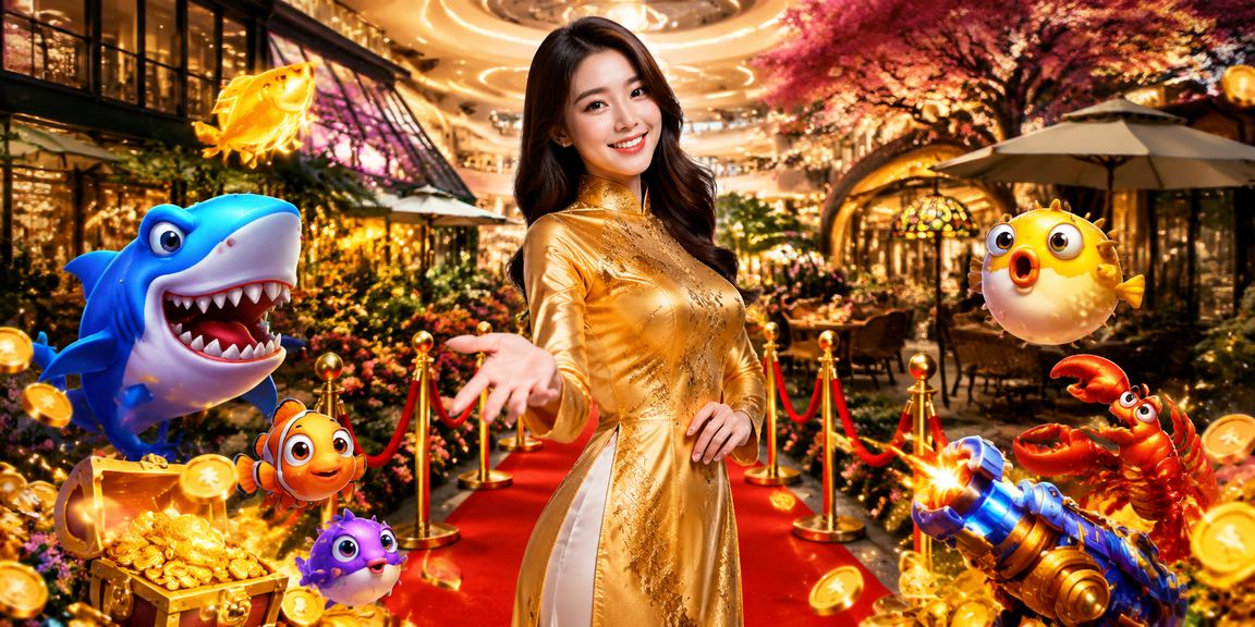 Người chơi Bắn Cá trong trang phục áo dài truyền thống tại Đà Lạt – game mobile vsport