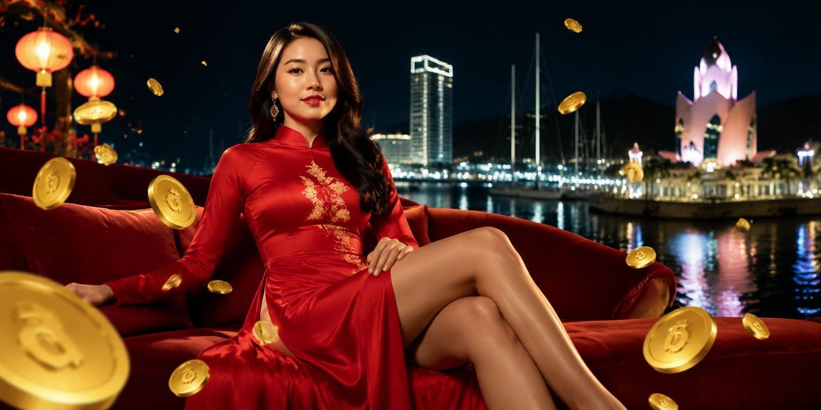 Không khí giải trí casino sôi động tại Nha Trang với áo dài truyền thống Việt Nam
